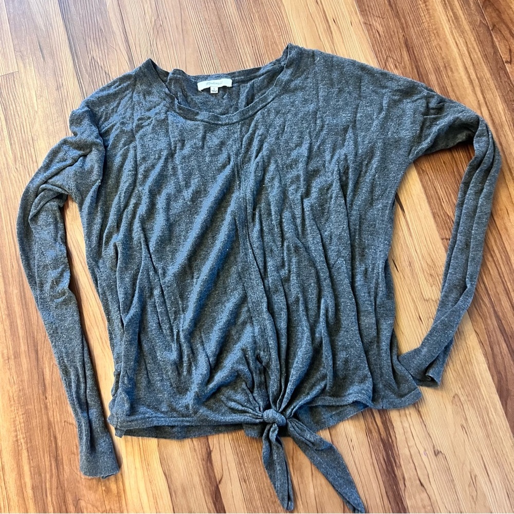 Grey Madewell Sweater Top